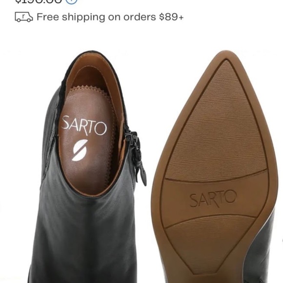 A-SPUR ANKLE BOOT IN BLACK - Picture 7 of 10